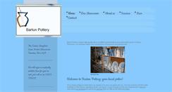 Desktop Screenshot of bartonpottery.com